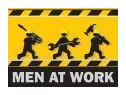 Men At Work Maintenance and Construction logo