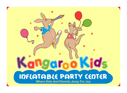 Kangaroo Kids Inflatable Party Center logo