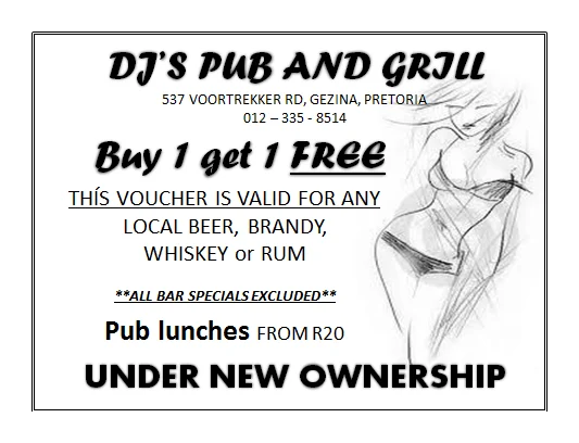 DJ's Pub & Grill logo