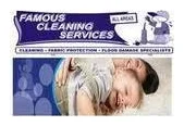 FAMOUS CLEANING SERVICES logo