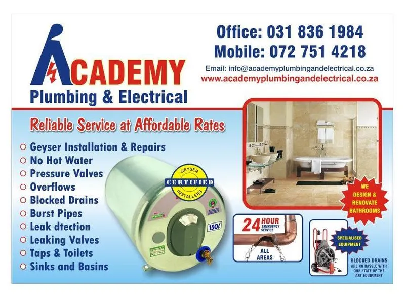 ACADEMY PLUMBERS ON THE MOVE photo 1