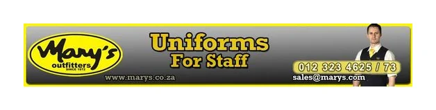 Uniforms for staff - Custom uniforms South Africa logo