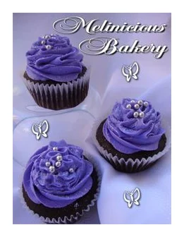 Melinicious Bakery logo