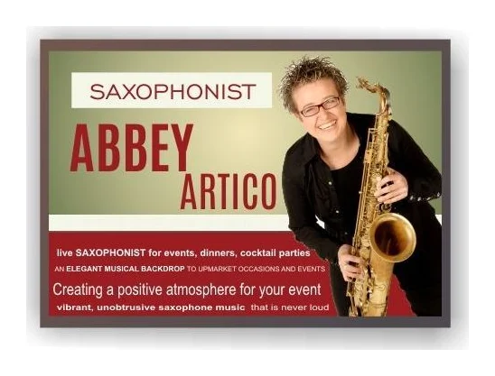 Abbey Artico - Saxophone Player for Corporate Events, Functions and Weddings logo