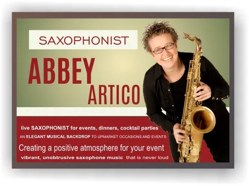 Abbey Artico - Saxophone Player for Corporate Events, Functions and Weddings photo 1