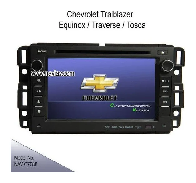 Chevrolet Traiblazer Equinox Traverse Tosca radio car DVD GPS navi TV NAV-C7088 logo