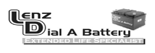 LENZ DIAL A BATTERY logo