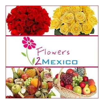 Jingle the tune of love with flowers and gifts logo