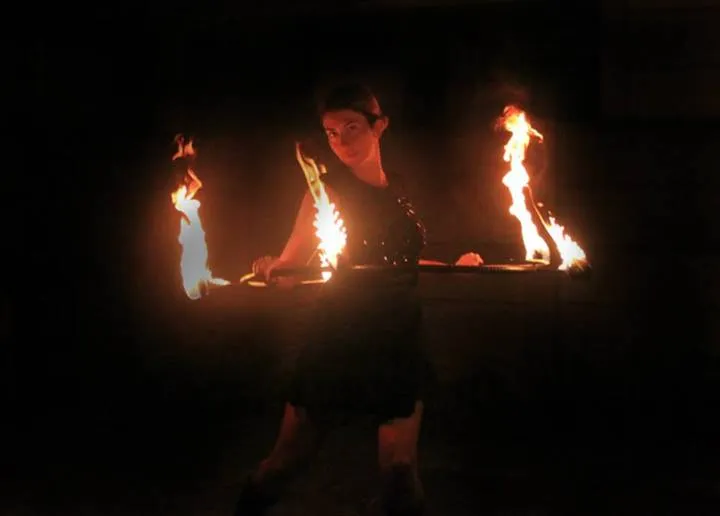 Fire & Ice - Fire dancers photo 2