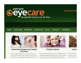 Point Grey Eyecare logo