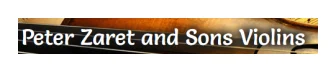 Peter Zaret & Sons Violins logo