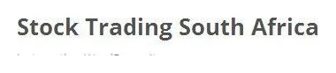 stock trading south africa logo
