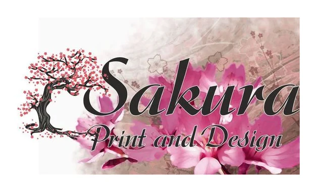 Sakura Print and Design logo