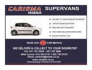 Carisma Car & Bakkie Hire logo