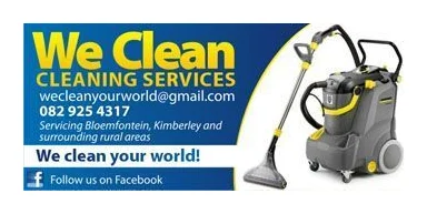 We Clean Cleaning Services logo