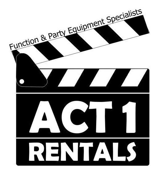 ACT 1 RENTALS Function & Party Equipment Hire logo