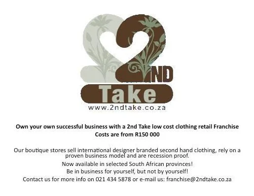 2nd Take Franchise Stores - Exclusive designer wear logo