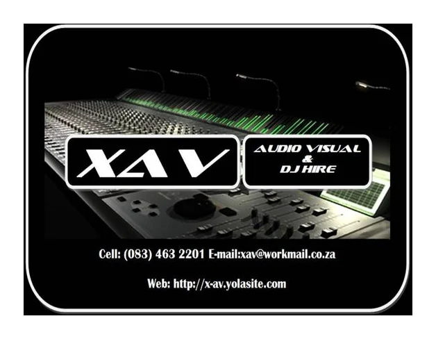 XAV AV & DJ hire logo
