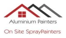 aluminium and steel on site spray painters logo