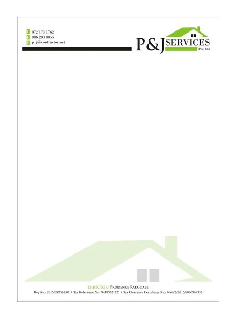 P AND J SERVICES PTY LTD logo