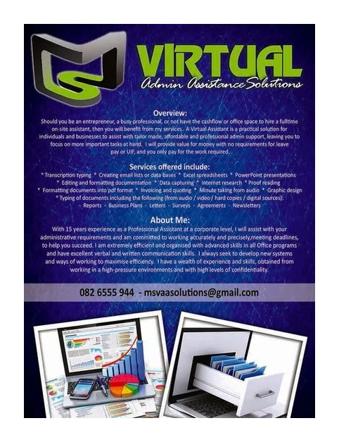 MS Virtual Admin Assistant Solutions logo