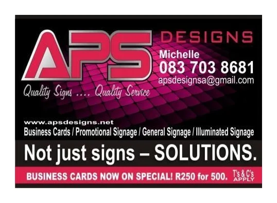 APS Designs logo