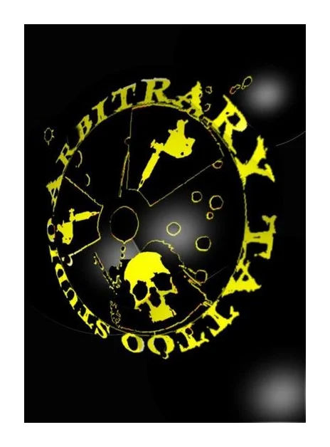 Arbitrary tattoo studio logo