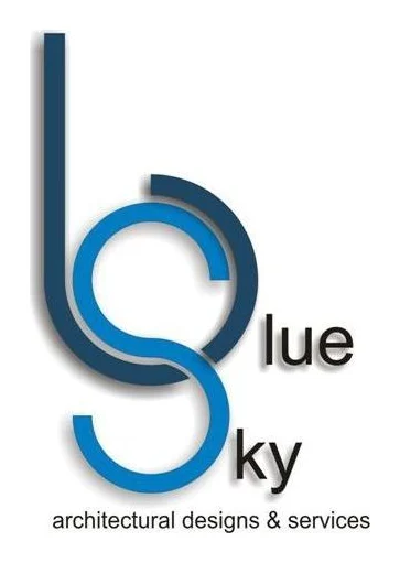 BLUE SKY DESIGNS Architectural designs & services logo