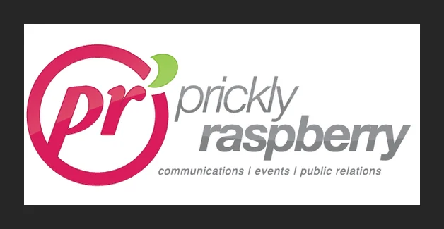 Prickly Raspberry. Events|Public Relations|Communications logo