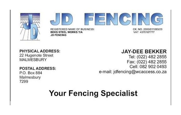 JD Fencing logo