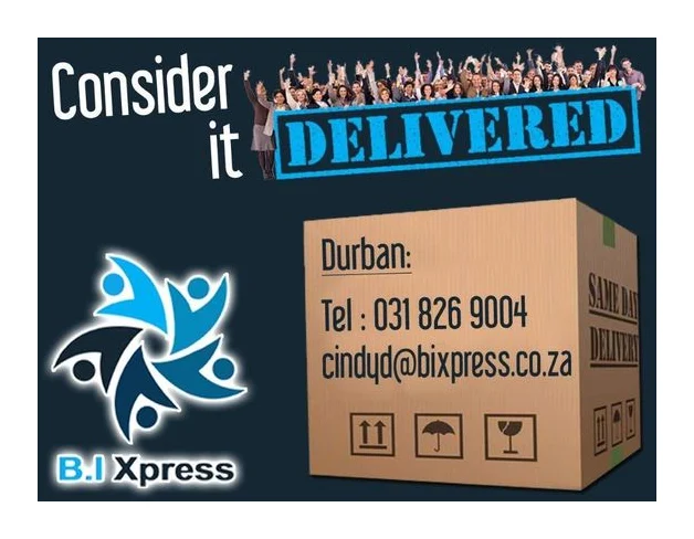 B.I. Xpress Couriers logo
