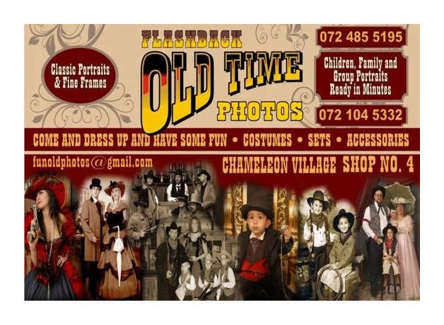 FLASHBACK OLD TIME PHOTO STUDIO logo