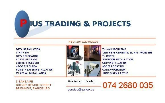 PIUS TRADING AND PROJECTS logo