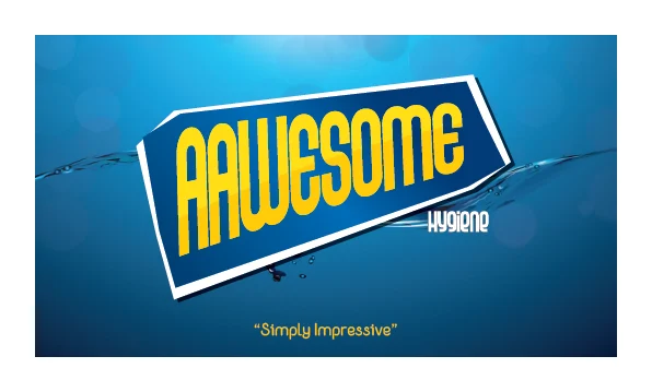 aAwesome Hygiene Products logo