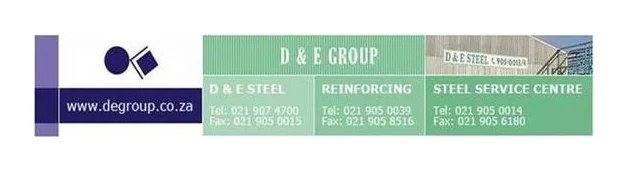D&E Steel Service Centre logo