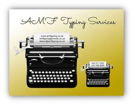 AMF Typing Services photo 1