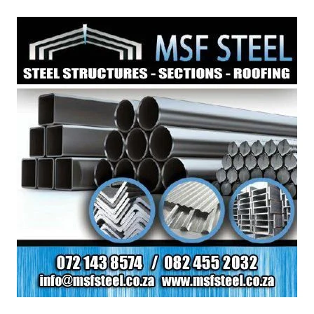 MSF STEEL AND ROOF logo