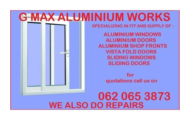 GMAX ALUMINIUM WORKS logo