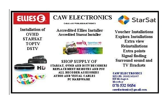 CAW electronics logo