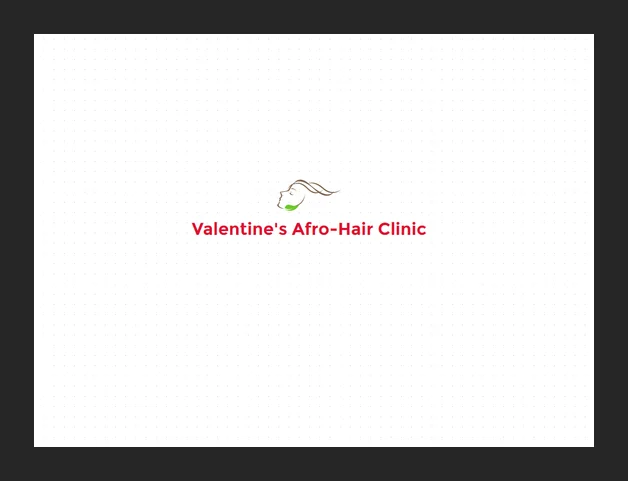 Valentine's Afro-Hair Clinic logo