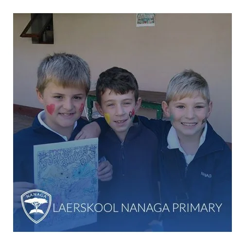 Laerskool Nanaga Primary logo