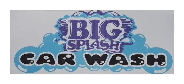 JJS Big Splash Car Wash & Valet. logo