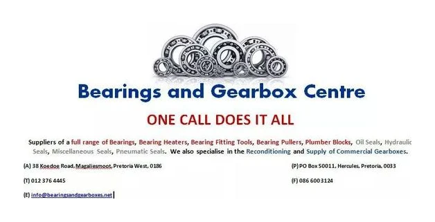 Bearings and Gearbox Centre logo