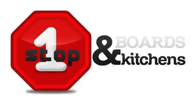 1Stop Boards & Kitchens logo