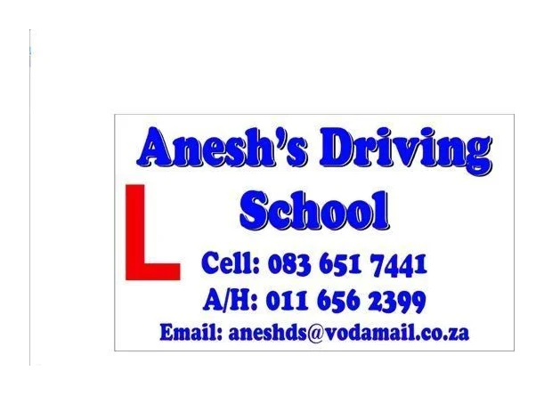 Anesh's Driving School logo