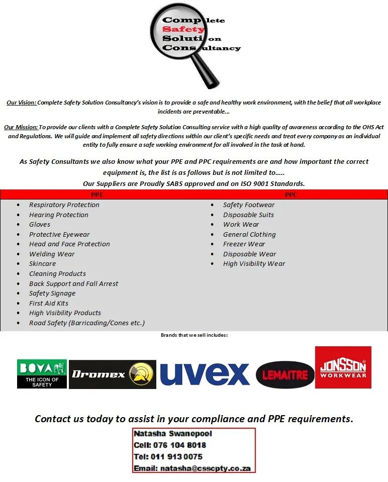 Complete Safety Solution Consultancy (PTY) Ltd photo 2