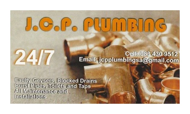 JCP Plumbing logo