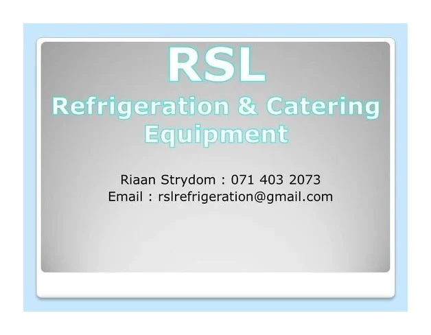RSL Refrigeration logo