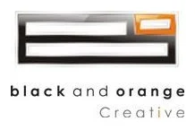 Black and Orange Creative logo