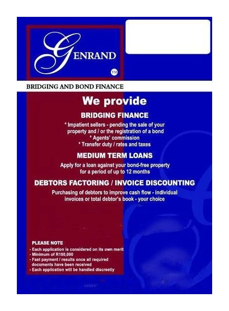 Genrand Bridging and Bond Finance logo